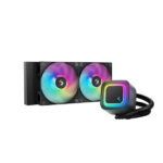 DEEPCOOL LIQUID COOLER LE240 V2 ARGB BLACK