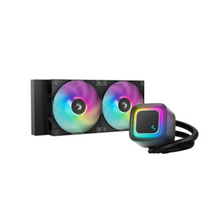 DEEPCOOL LIQUID COOLER LE240 V2 ARGB BLACK