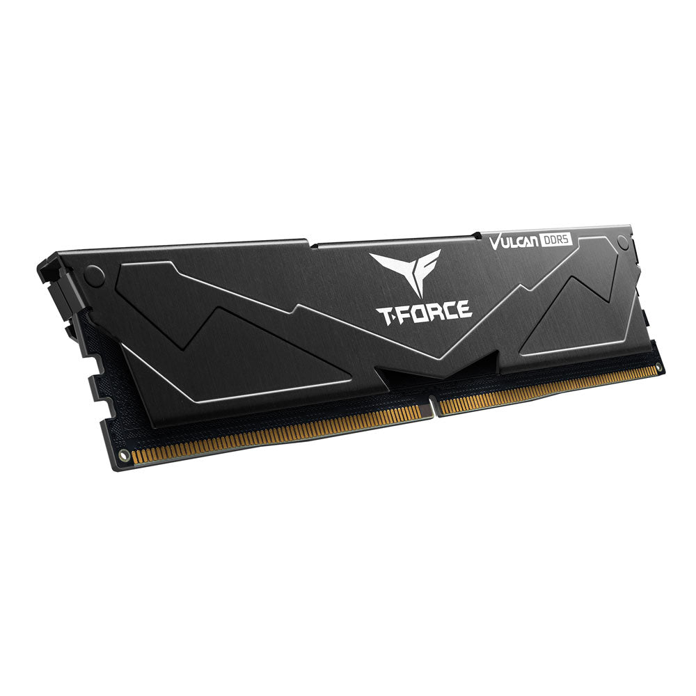 TEAMGROUP T-FORCE VULCAN 32GB (32GBX1) DDR5 5200MHZ DESKTOP RAM (BLACK) - Image 3