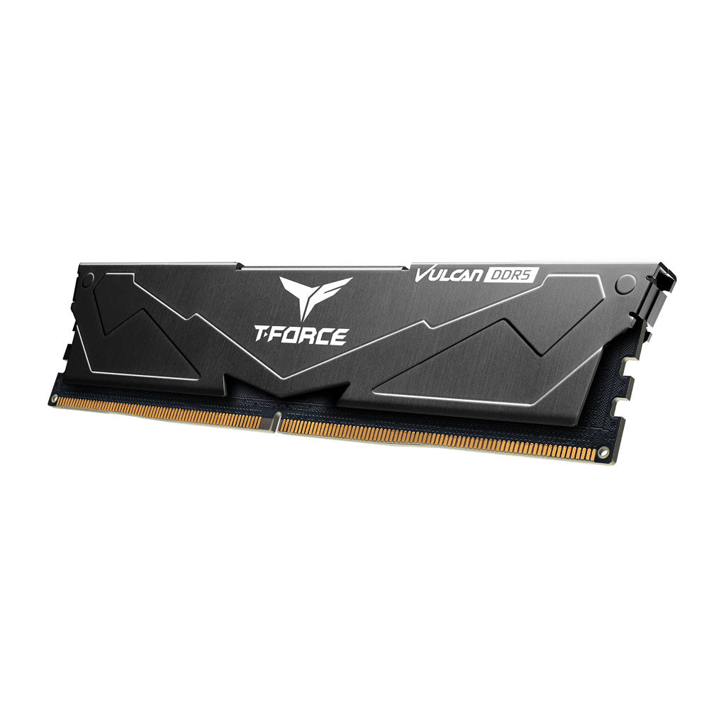 TEAMGROUP T-FORCE VULCAN 32GB (32GBX1) DDR5 5200MHZ DESKTOP RAM (BLACK) - Image 4