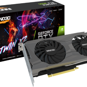 INNO3D GEFORCE RTX 3050 8GB TWIN X2 GRAPHIC CARD