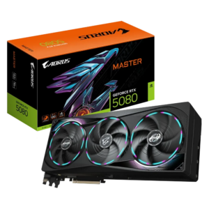 GIGABYTE AORUS RTX 5080 MASTER 16GB GDDR7 GRAPHICS CARD