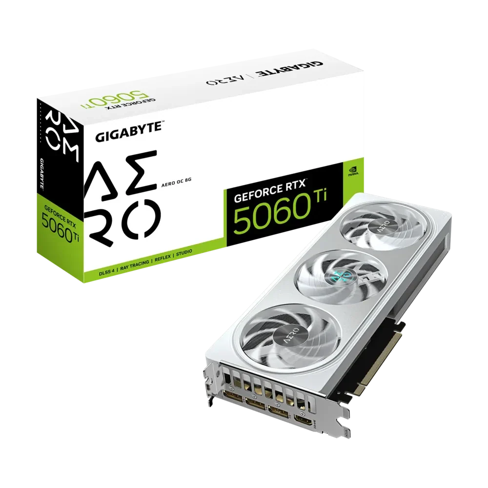 GIGABYTE GEFORCE RTX 5060 TI AERO OC 8GB GDDR7