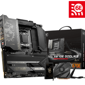 MSI MEG X670E GODLIKE AMD AM5 MOTHERBOARD