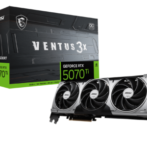 MSI GEFORCE RTX 5070 TI VENTUS 3X OC 16GB GDDR7 GRAPHIC CARD
