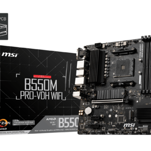 MSI B550M PRO VDH WIFI AMD AM4 MOTHERBOARD