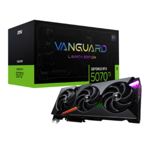 MSI RTX 5070 TI VANGUARD SOC LAUNCH EDITION 16GB GRAPHICS CARD