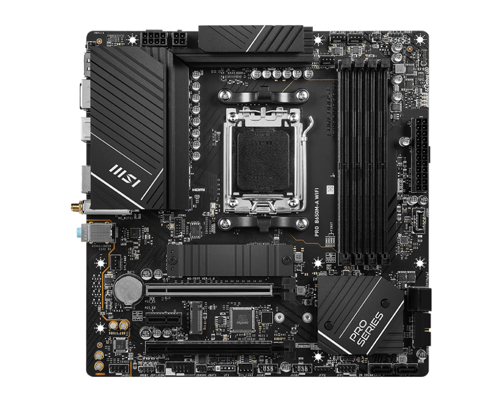 MSI B650M-A PRO WIFI AMD AM5 MOTHERBOARD - Image 2
