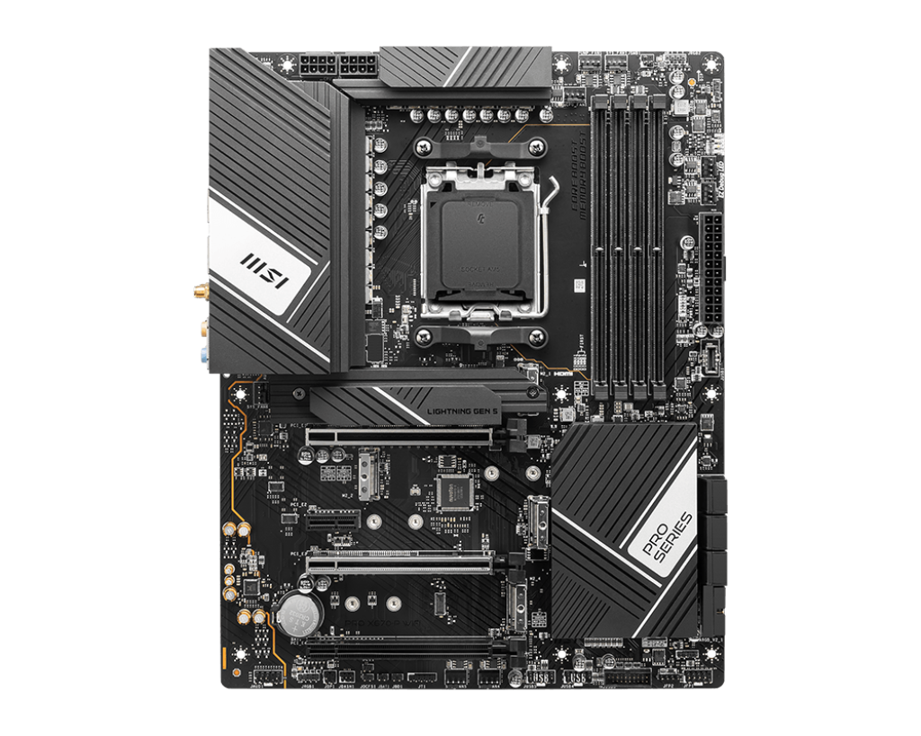 MSI X670-P PRO WIFI DDR5 AMD AM5 MOTHERBOARD - Image 2