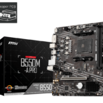 MSI B550M-A PRO MICRO ATX AMD AM4 MOTHERBOARD