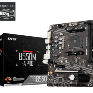 MSI B550M-A PRO MICRO ATX AMD AM4 MOTHERBOARD