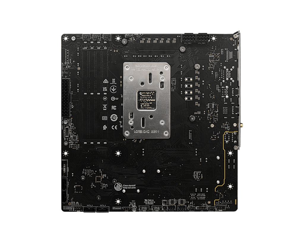 MSI B650M PROJECT ZERO MOTHERBOARD - Image 3