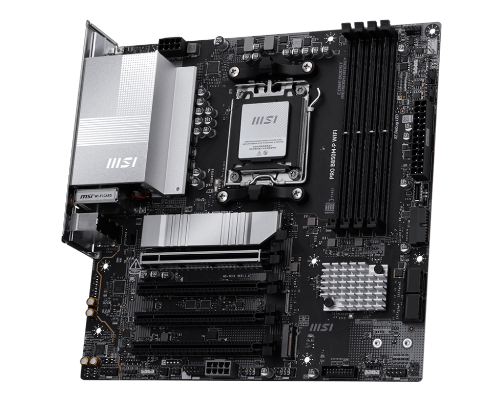 MSI PRO B850M-P WIFI DDR5 MOTHERBOARD - Image 3