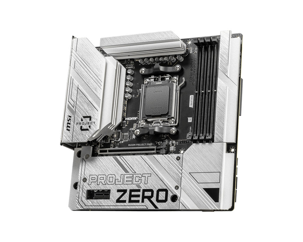 MSI B650M PROJECT ZERO MOTHERBOARD - Image 4