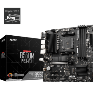 MSI B550M PRO VDH AMD AM4 MOTHERBOARD