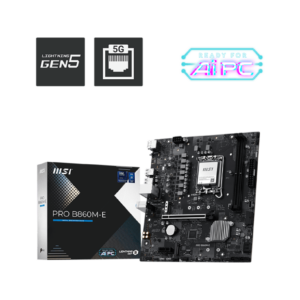MSI PRO B860M-E INTEL LGA 1851 DDR5 Motherboard