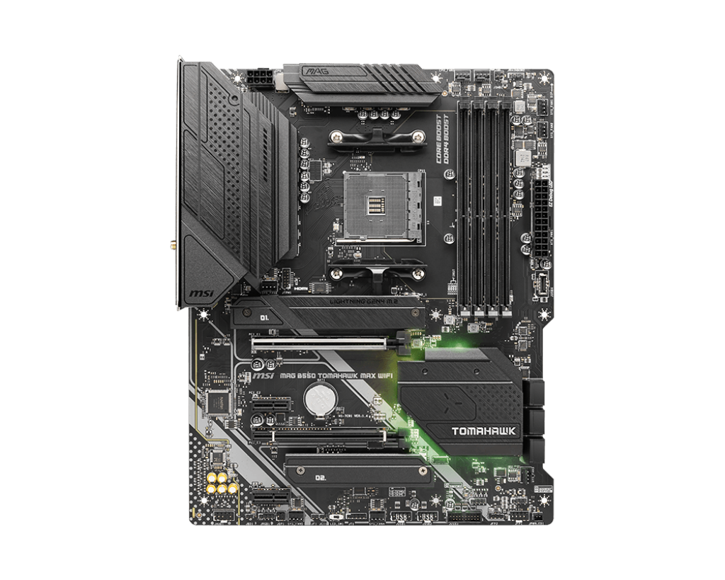 MSI MAG B550 TOMAHAWK MAX WIFI AMD AM4 MOTHERBOARD - Image 2