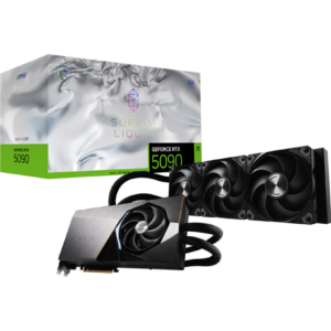MSI RTX 5090 SUPRIM LIQUID SOC 32GB GDDR7 GRAPHICS CARD