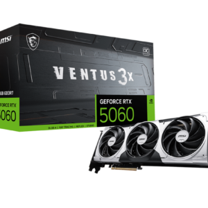 MSI GEFORCE RTX 5060 VENTUX 3X OC 8GB GRAPHIC CARD