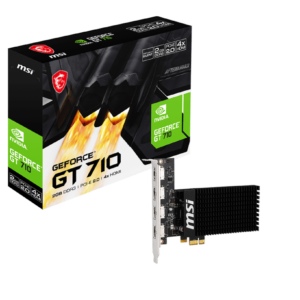MSI GEFORCE GT 710 2GD3H 4HDMI GRAPHICS CARD