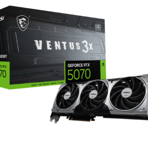 MSI RTX 5070 VENTUS 3X OC 12GB GDDR7 GRAPHICS CARD