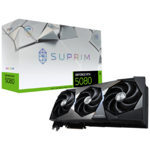 MSI GEFORCE RTX 5080 16G SUPRIM SOC GRAPHIC CARD