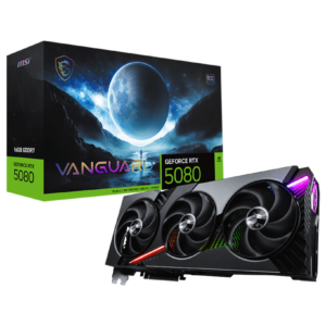 MSI RTX 5080 VANGUARD SOC 16GB GDDR7 GRAPHICS CARD