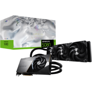MSI GEFORCE RTX 5080 16G SUPRIM LIQUID SOC GRAPHIC CARD