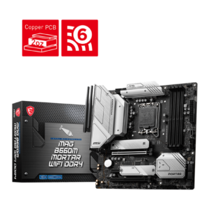 MSI MAG B660M MORTAR WIFI DDR4 INTEL LGA1700 MOTHERBOARD