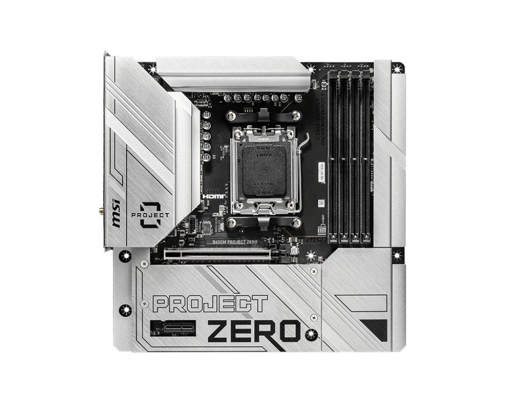 MSI B650M PROJECT ZERO MOTHERBOARD - Image 2