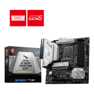 MSI MAG B760M MORTAR WIFI DDR5 LGA1700 MOTHERBOARD