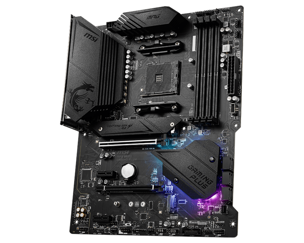 MSI MPG B550 GAMING PLUS AMD AM4 MOTHERBOARD - Image 3