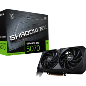 MSI RTX 5070 SHADOW 2X OC 12GB GDDR7 GRAPHICS CARD (G5070-12S2C)