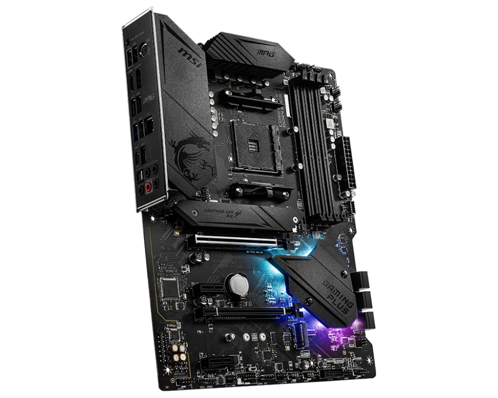 MSI MPG B550 GAMING PLUS AMD AM4 MOTHERBOARD - Image 4