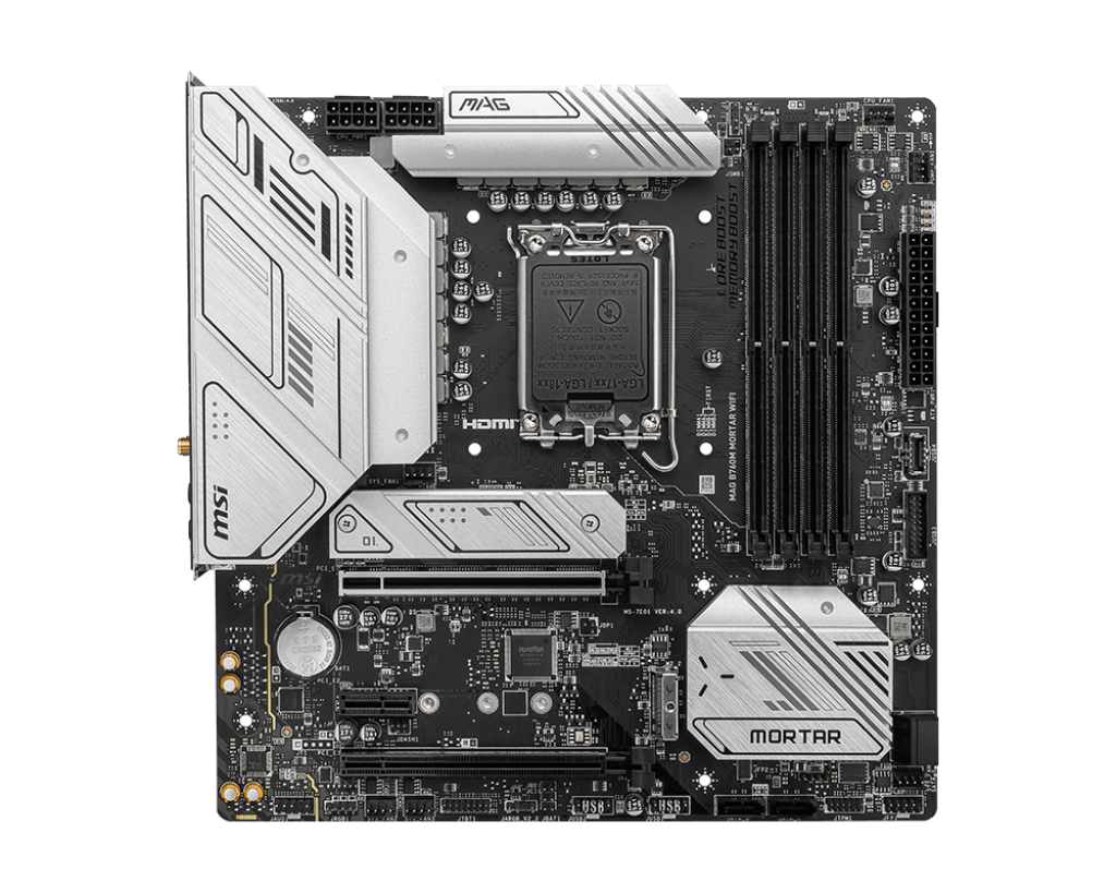 MSI MAG B760M MORTAR WIFI DDR5 LGA1700 MOTHERBOARD - Image 2