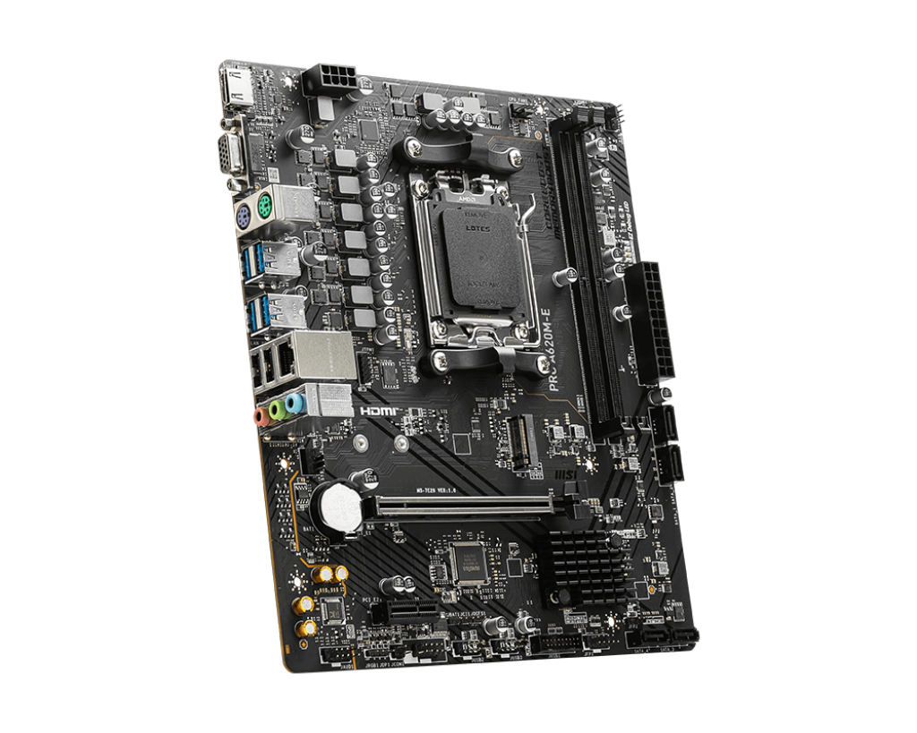 MSI A620M-E PRO AMD AM5 MOTHERBOARD - Image 4