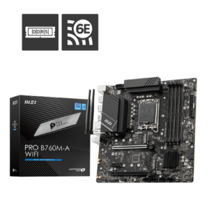 MSI B760M-A PRO WIFI DDR5 INTEL LGA1700 MOTHERBOARD