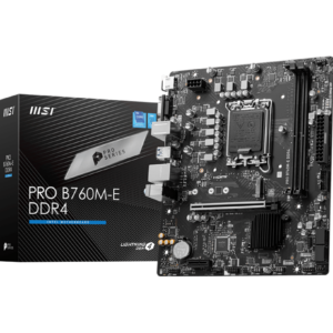MSI B760M-E PRO DDR4 INTEL LGA1700 MOTHERBOARD