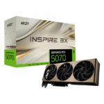 MSI RTX 5070 INSPIRE 3X OC 12GB GDDR7 GRAPHICS CARD (G5070-12)