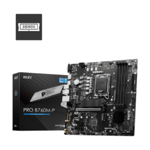 MSI B760M-P PRO DDR5 INTEL LGA1700 MOTHERBOARD