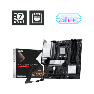 MSI B850M-A PRO WIFI DDR5 M-ATX MOTHERBOARD