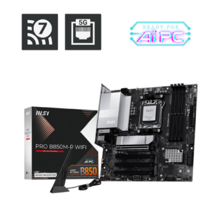 MSI PRO B850M-P WIFI DDR5 MOTHERBOARD