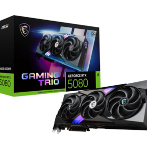 MSI GEFORCE RTX 5080 GAMING TRIO OC 16GB GDDR7 GRAPHIC CARD