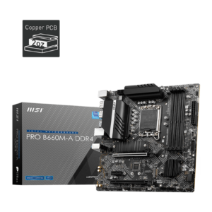 MSI B660M-A PRO DDR4 INTEL LGA1700 MOTHERBOARD