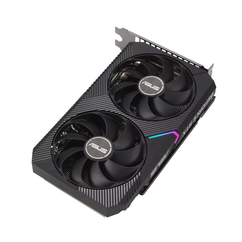 ASUS GEFORCE RTX 3060 12GB DUAL GRAPHIC CARD BLACK - Image 3