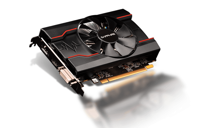 SAPPHIRE AMD RADEON RX550 4GB PULSE OC GRAPHIC CARD - Image 2