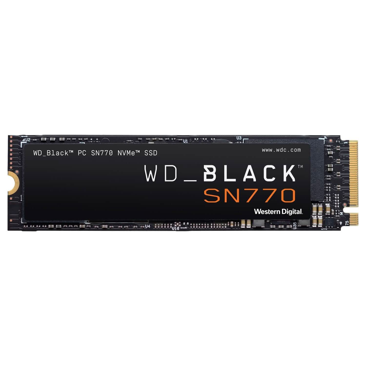 WESTERN DIGITAL 250GB BLACK NVME M.2 SN770 INTERNAL SSD