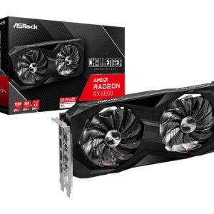 ASROCK AMD RADEON RX6600 8GB CHALLENGER DUAL GRAPHIC CARD