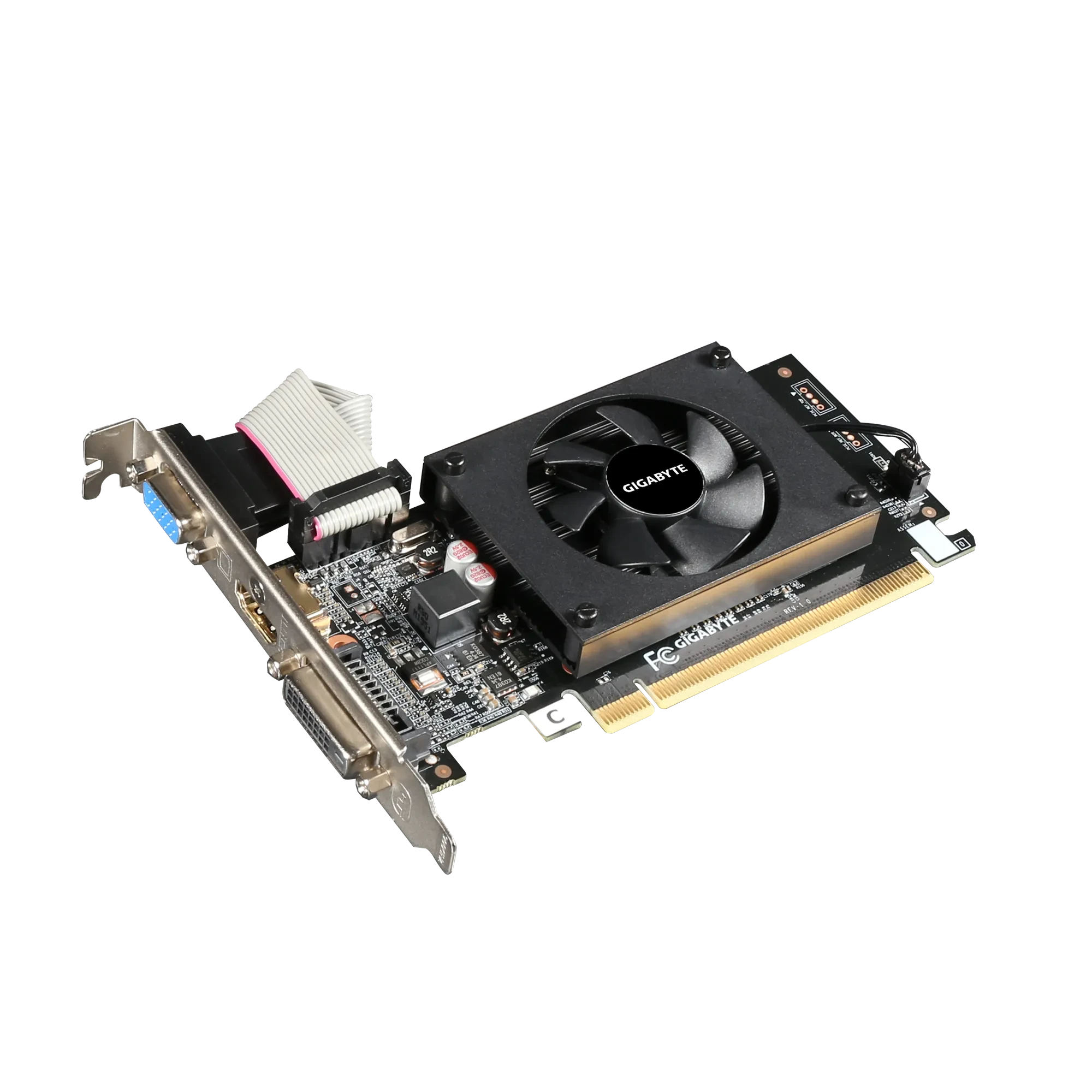 GIGABYTE GEFORCE GT 710 2GB DDR3 GRAPHIC CARD GV-N710D3-2GL - Image 3