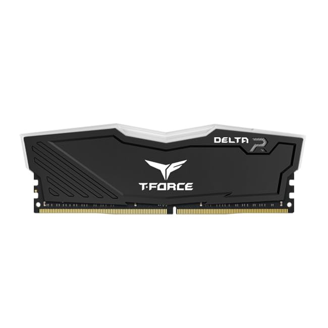 TEAMGROUP T-FORCE DELTA RGB 16GB (8GBX2) DDR4 3200MHZ DESKTOP RAM (BLACK) - Image 3